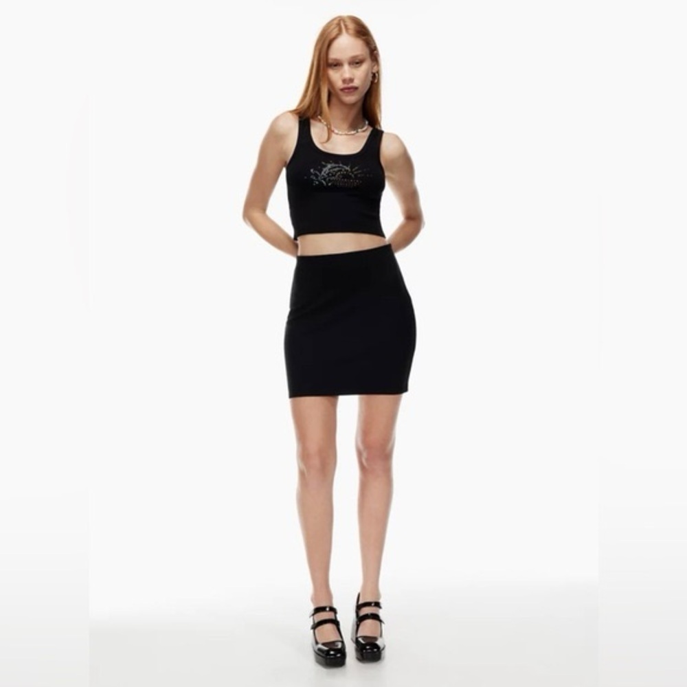 Sunday Best Nora Skirt - black miniskirt